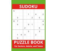 Sudoku Puzzle Book: Sudoku Puzzle Book: Number Puzzles with Easy to Read Print on a 9x9, 3 Block Grid, Digits, Codes | 6x9 inches, 110 Pages | 50+ Puzzles...for Vacations, Gifts, and Leisure Activity