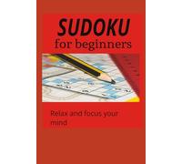 sudoku puzzle book: Sudoku puzzle for beginners, help calm your mind and soothe your soul | 6×9 110 pages | 50+ puzzles | solution included