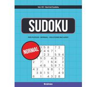 Sudoku Puzzle Book, Volume 3: 600 Normal Sudoku Puzzles for Adults and Seniors, Large Print, 8.5 x 11 Inches, Solutions Included (The Sudoku Journey)