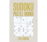 Sudoku Puzzle Books for Seniors: 200 Large Print Puzzles to Boost Brain Power & Relaxation | A Perfect Gift for Seniors, Parents & Puzzle Lovers