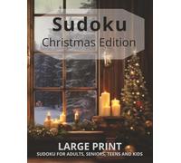 Sudoku Puzzle Christmas Edition: One Puzzles Per Page | Level Hard with Solutions