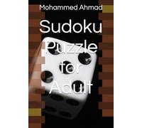 Sudoku Puzzle for Adult
