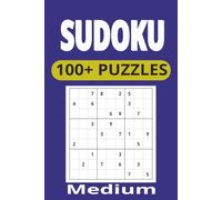 Sudoku Puzzles: 100+ medium/normal easy to read sudoku puzzles|6X9 inches| 110 pages| ideal for teens, adults and seniors on vacations, holidays, and leisure times
