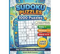 Sudoku Puzzles: 1000 Puzzles: The Ultimate Sudoku Collection | Large Print | For seniors, adults, and kids | Puzzles from easy to hard