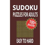 Sudoku puzzles: 110 Portable Logic Challenges: Travel Size Brain Games with One Puzzle Per Page and Full Solutions.