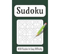 Sudoku Puzzles Book For Adults: 110 Easy Sudoku Puzzles for Adults, Seniors. A Relaxing, Stress-Free, Daily Mental Exercise Book | 6x9 Inches, 112 Pages, Clean Design