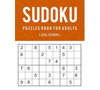 Sudoku Puzzles Book for Adults (Level Extreme): 100 Sudoku Brain Games or Activity Magic Squares With Answers