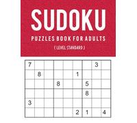 Sudoku Puzzles Book for Adults (Level Standard): 100 Sudoku Brain Games or Activity Magic Squares With Answers