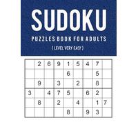 Sudoku Puzzles Book for Adults (Very Easy): 100 Sudoku Brain Games or Activity Magic Squares With Answers