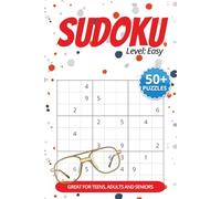 Sudoku Puzzles: Easy Sudoku Puzzle (6x9 inches), 50+ Puzzles with Solutions, Large Print and Easy to Read - For Teens, Adults and Seniors. Perfect for Gifting, Holidays and more!