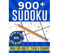 Sudoku Puzzles for Adults: Medium to Hard Puzzles With 900 Sudoku With Solutions