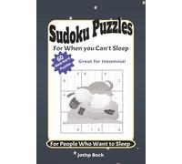 Sudoku Puzzles For When You Can't Sleep - Great For Insomnia!: 60 Medium & Hard Sudoku Puzzles for Calm, Focus, and Restful Nights