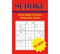 Sudoku Puzzles - Hard: A Book with Two Puzzles per Page, with Solutions (Mindlure Puzzle Books, Relax & Solve Puzzle Collection)