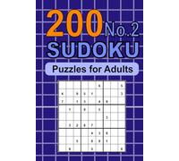 Sudoku Puzzles No.2: 200 Sudoku Puzzles for Adults with Solutions