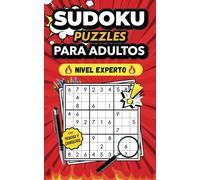 Sudoku Puzzles para Adultos ǀ Nivel Experto: Libro de Sudokus de tamaño pequeño, ideal para viajes ǀ Tamaño de Bolsillo ǀ Con consejos, trucos y soluciones ǀ Nivel Difícil