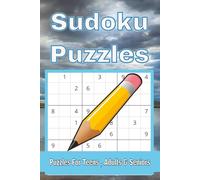 Sudoku Puzzles: Puzzles with Easy to Read Print and more | 6x9 inches 110 Pages| Puzzles for Kids, Adults & Seniors (Solution Included)