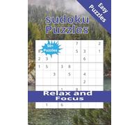 Sudoku puzzles relax and focus: Word searches with easy to read print about Sudoku, Relax, Focus, and more | 6x9 inches, 110 pages | 50+ puzzles… Gift for vacations, holidays and free times