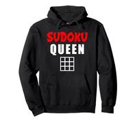 Sudoku Queen Acertijo Sudadera con Capucha