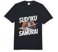 Sudoku Samurai - Divertido Sudoku Puzzle Comfort Colors Adult Heavyweight T-Shirt
