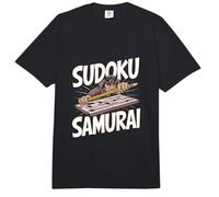 Sudoku Samurai - Rompecabezas de Sudoku Comfort Colors Adult Heavyweight T-Shirt
