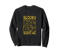 Sudoku Solve Me Puzzle Lógica Pensamiento Rompecabezas Sudadera