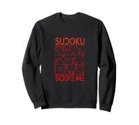 Sudoku Solve Me Puzzle Lógica Pensamiento Rompecabezas Sudadera