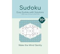 Sudoku: Sudoku Puzzles | Help Calm the Mind, Relax, and Focus | 6x9 inches, 110Pages | 50+ Puzzles | Solution Included