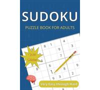 SUDOKU: SUDOKU with Easy to Read Print With Very Easy, Easy, Medium, and Hard levels | 6X9 inches, 104 pages | 50+ Puzzles ... Gifts for Vacations, Holidays and Free Times