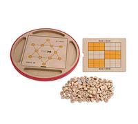 Sudoku Tablero de Ajedrez Volador Juego de Ajedrez de Madera Multifuncional Rompecabezas Educativo Juguete para Niños Adultos Noche de Juegos Familiares Juego de Juegos de Mesa 5