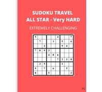 SUDOKU TRAVEL ALL STAR - VERY HARD - 100 (9*9) Puzzle (SUDOKU TRAVEL SERIES)