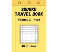 Sudoku Travel Book: Volume 3 - Hard