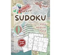 Sudoku Travel Size 5x7: Travel-friendly Sudoku Puzzle Book for Adults - 150 Easy to Hard Puzzles with Solutions