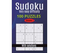 Sudoku Very easy difficulty 100 puzzles volume 1
