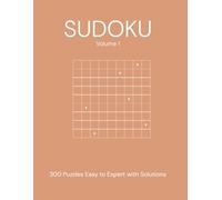 Sudoku Vol 1: 300 Puzzles · Easy → Expert · With Solutions