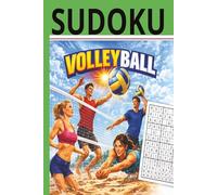 Sudoku Volleyball: Relaxing Sudoku Puzzles with Volleyball Themes for Teens and Adults. Normal & Hard Levels