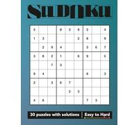 Sudoku Workbook: Large Print Edition (Volume 34)
