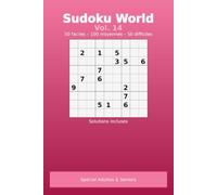 sudoku world Vol.14 200 grilles ( de facile a difficile) pour petit et grand: en vacance, a la plage (Sudoku World : adultes & seniors)
