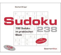 Sudokublock 238 (5 Exemplare à 2,99 EUR): 192 Sudoku im praktischen Block