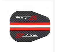SUDORF 1 Par Fibra de Carbono de Cubiertas de Lluvia para Espejo Retrovisor para Ford Focus Mustang GT Shelby ST Line STLINE Mondeo Espejo Retrovisor Protector de Lluvia Accesorios para automóviles