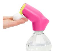 Suds2Go Tapas Recargables, 2 Unidades, Ajuste Universal, Convierte la mayoría de Botellas de Agua Desechables en una estación de Lavado de Manos, Incluye depósito de jabón Recargable, tamaño
