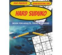 Suduko Puzzle Book: 200 Hard Level Puzzles with Solutions (Pickles Puzzle Books)