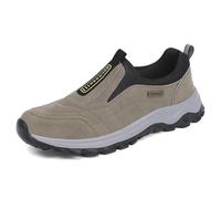 Sudychen Mocasines sin Cordones para Hombre Zapatillas Ortopédicas Calzado de Walking Deportivo Zapatillas de Senderismo y Trekking