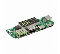 SueaLe 18650 - Placa de carga móvil con doble salida USB 5 V 2 A 1 A/5 V 2,4 A para proyectos con protección segura de pantalla