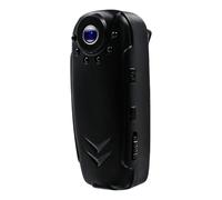 SueaLe Cámara corporal portátil de 30 FPS con lente gran angular para ciclismo, ciclistas, actividades al aire libre, diseño a prueba de golpes, cámara corporal portátil