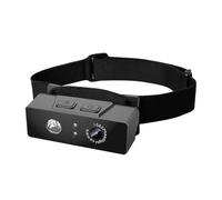 SueaLe Cámara frontal para exteriores de 1080p con luz LED y batería de larga duración, acción para correr por la noche, grabadora de equipo