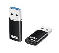 SueaLe El adaptador de 10 Gbps tipo C a USB 3.2 permite una rápida transferencia de datos y suministro de energía con diseño de aluminio