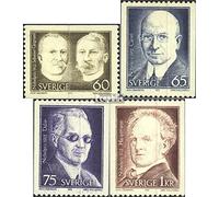 Suecia 786-789 (completa.edición.) 1972 premios nobel (sellos para los coleccionistas)