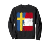 Suecia Perú Media Bandera Sueca Peruana Heritage Jersey Sudadera