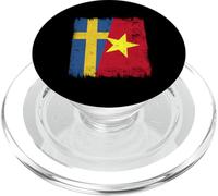 Suecia Vietnam Media Bandera Sueca Vietnamita Historia PopSockets PopGrip para MagSafe