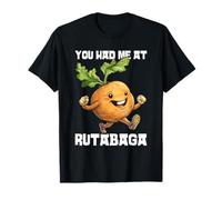 Sueco entusiasta de Rutabaga Me tenías en Vegetarian Camiseta